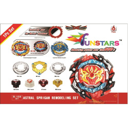 Funstars Astral Spriggan Gyro Spinning Battling Top Pro Series Set for Kids Children (BB188)